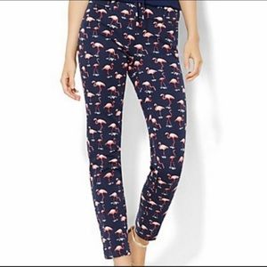 NY & Co Flamingo Print Pants
